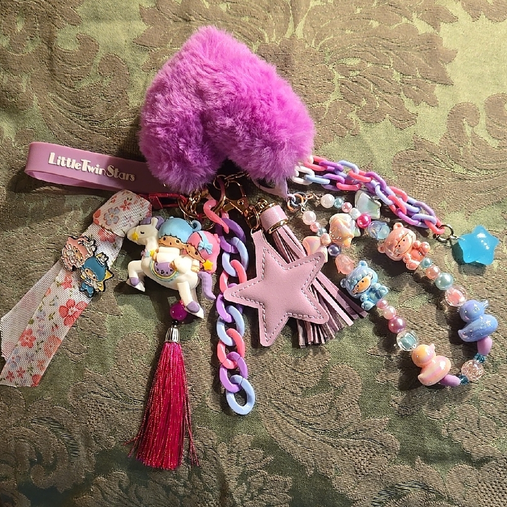 Little Twin Stars Keychain/Dangler